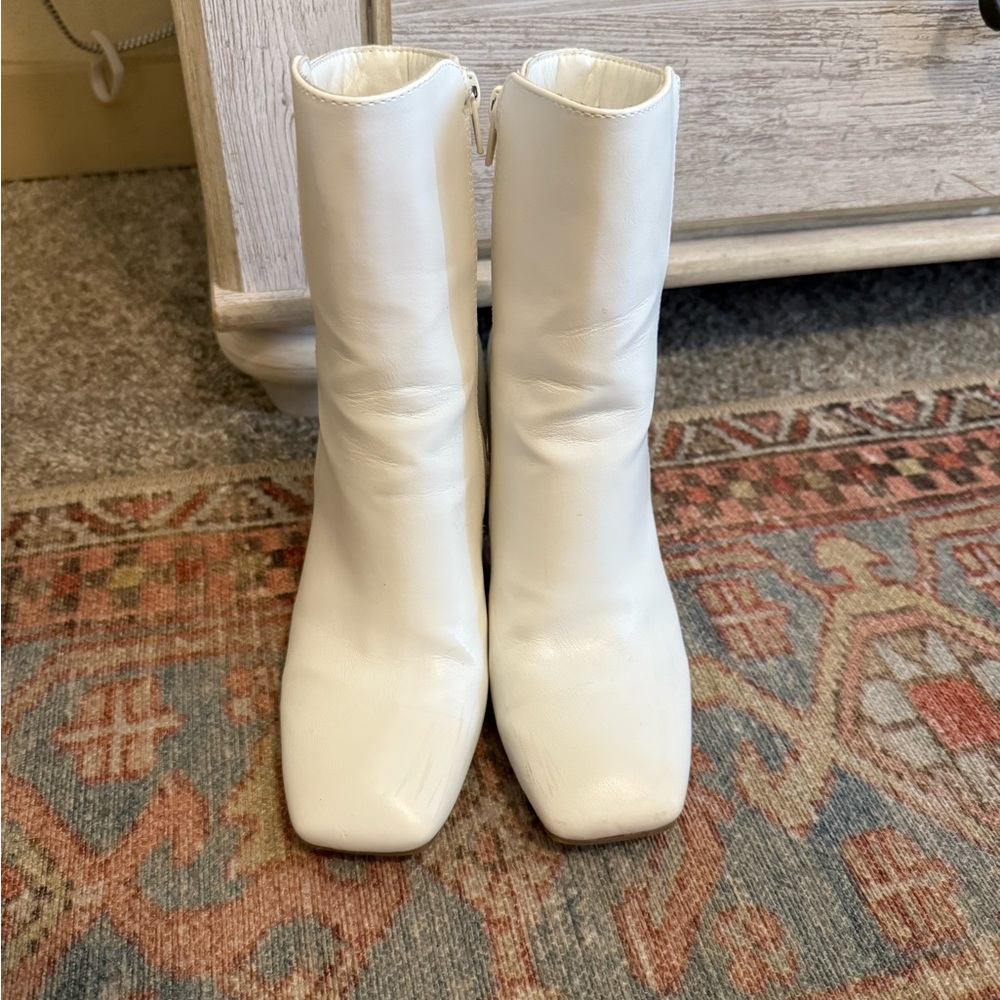 White boots